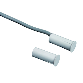 MAGNEETCONTACT REED (wissel)SEWOSY inbouw Ø9mm - L23,70mm - 100V DC - 250mA - 3-adrig 2m Productafbeelding
